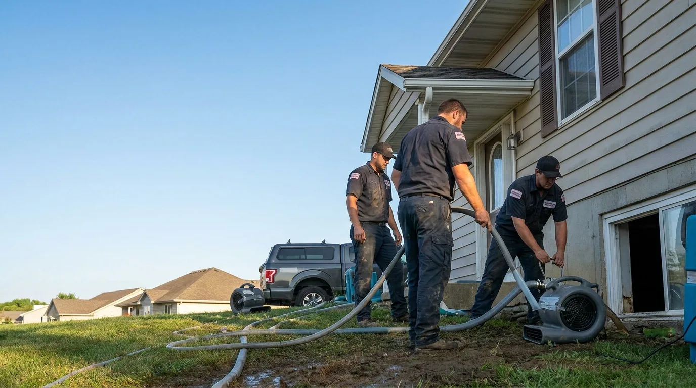 Water Removal in Wisconsin Dells, WI near me